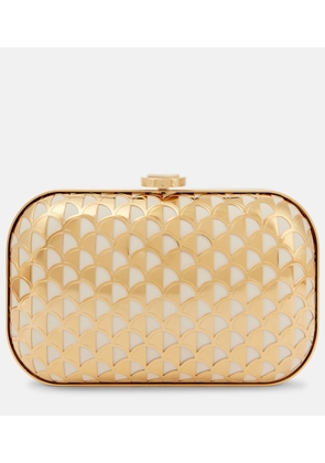 Bvlgari Calla gold-plated clutch