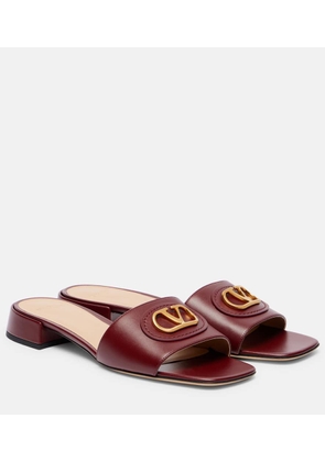 Valentino Garavani VLogo leather slides