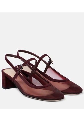 Gianvito Rossi Francoise 45 slingback Mary Jane pumps