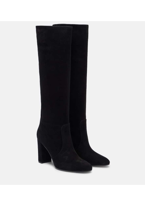 Gianvito Rossi Glen 85 suede knee-high boots
