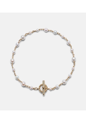 David Yurman Pearl Classics 18kt gold bracelet with pearls