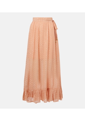Zimmermann Rhiannon frilled maxi skirt