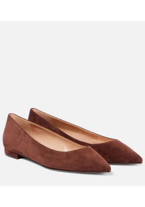 Gianvito Rossi Gianvito suede ballet flats