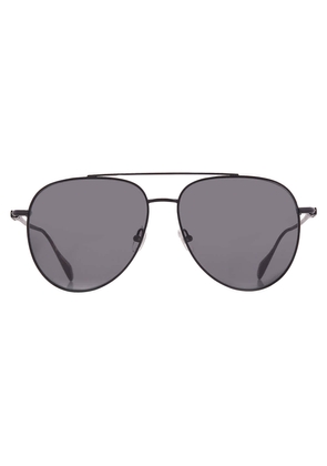 Ferragamo Grey Pilot Mens Sunglasses SF308S 002 61