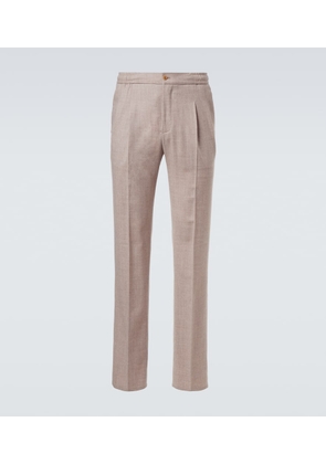 Rubinacci Virgin wool tapered pants