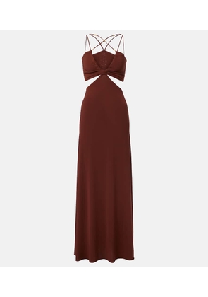 Eres Saba cutout jersey maxi dress