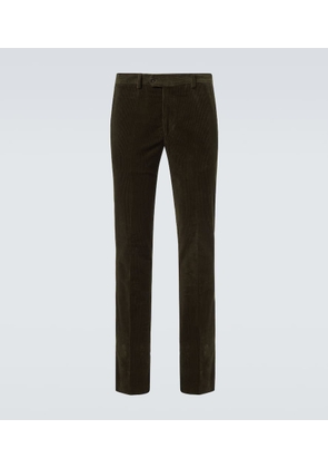 Rubinacci Cotton corduroy straight pants