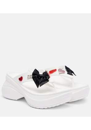 Balenciaga x Crocs thong sandals