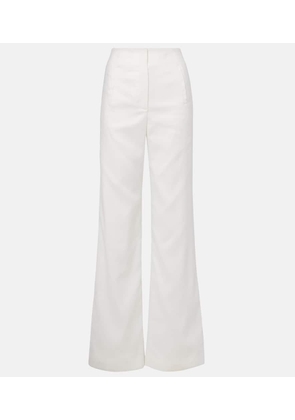 Veronica Beard Jude linen-blend wide-leg pants