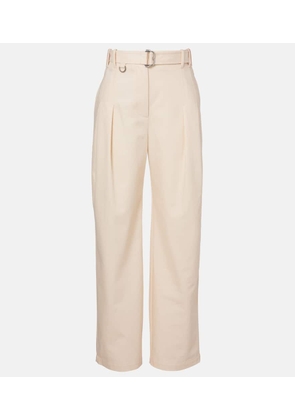 Burberry Cotton gabardine tapered pants