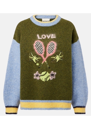 Alemais Anouk wool, alpaca, and mohair-blend sweater