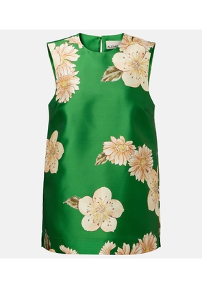 Alemais Sage floral top