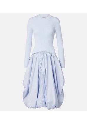 Simkhai Kenlie taffeta-trimmed midi dress