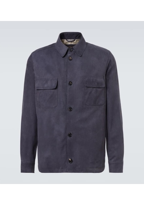 Loro Piana Suede overshirt