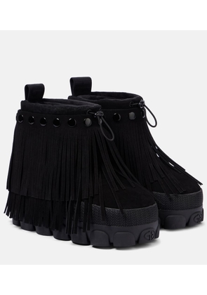 Goldbergh Vergara fringed suede snow boots