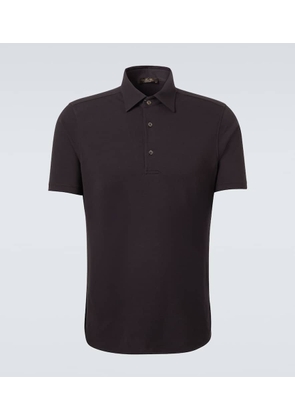 Loro Piana Cotton pique polo shirt