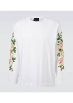 Simone Rocha Rose Bouquet cotton jersey T-shirt