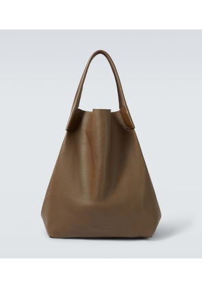 Loro Piana Bale Extra Large leather tote bag
