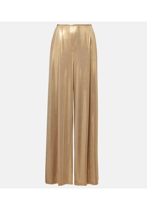 Norma Kamali High-rise wide-leg pants