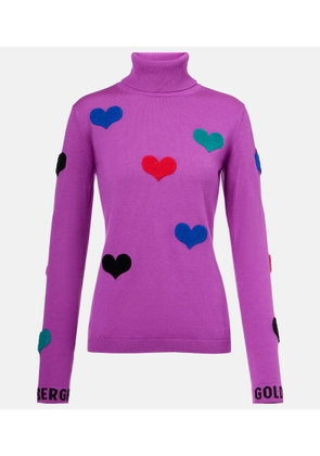 Goldbergh Bacio appliques turtleneck sweater