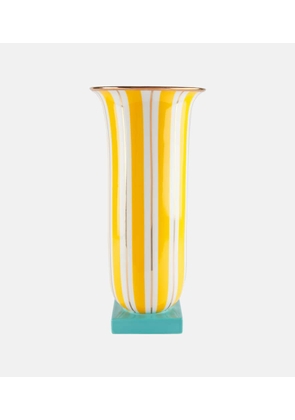 Jonathan Adler Portofino striped porcelain vase
