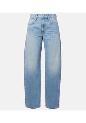 Slvrlake Ella mid-rise barrel-leg jeans