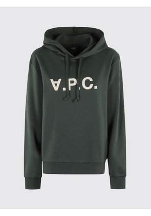 Sweatshirt A. P.C. Men color Moss Green