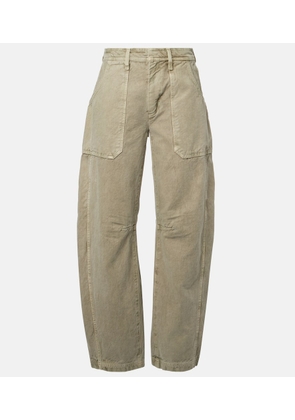 Slvrlake Rookie cotton barrel-leg cargo pants