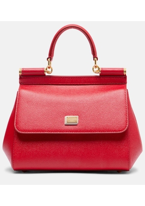 Dolce&Gabbana Sicily Small leather tote bag