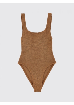 Swimsuit HUNZA G Woman color Brown