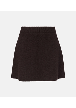 Lisa Yang Clare high-rise cashmere miniskirt