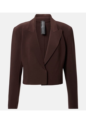 Norma Kamali Jersey blazer