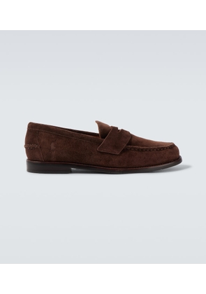 Polo Ralph Lauren Logo suede loafers