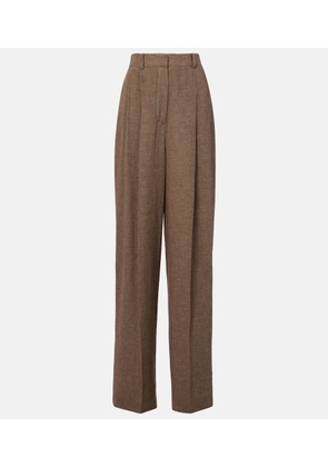 Loro Piana Linen wide-leg pants
