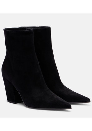 Gianvito Rossi Keinna 85 suede ankle boots