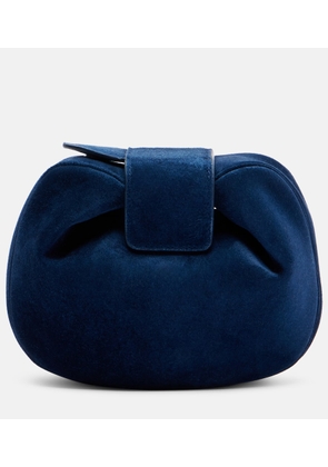 Gabriela Hearst Soft Demi Mini suede clutch