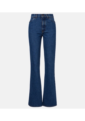 Loro Piana Merak high-rise flared jeans