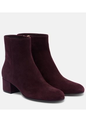 Gianvito Rossi Joelle 45 velvet ankle boots