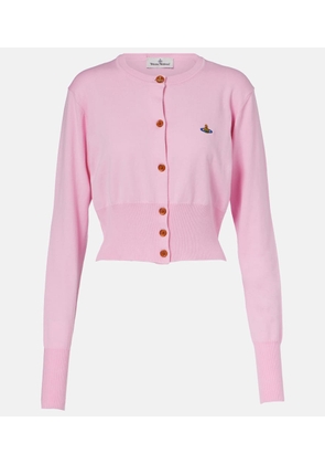 Vivienne Westwood Orb cotton and cashmere cardigan