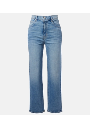 Slvrlake London cropped high-rise straight jeans