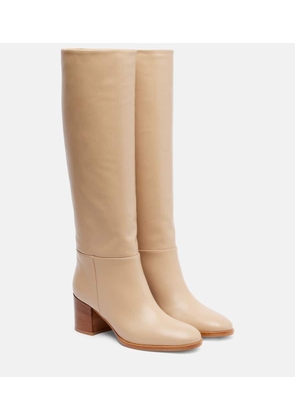 Gianvito Rossi Santiago 60 leather knee-high boots