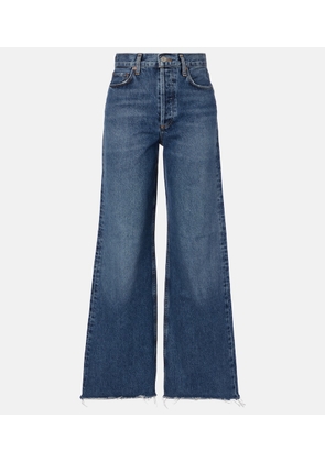 Agolde Dame high-rise wide-leg jeans