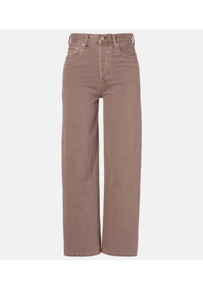 Agolde Ren high-rise wide-leg jeans