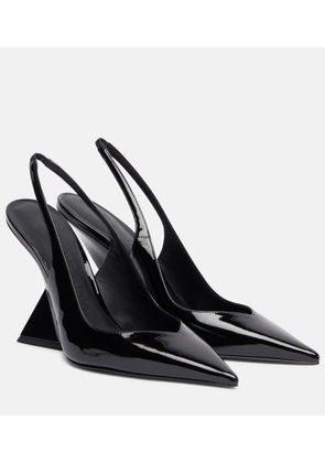 The Attico Cheope 105 leather slingback mules