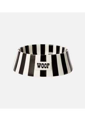 Jonathan Adler Vice Woof porcelain pet bowl