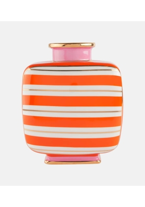 Jonathan Adler Portofino striped porcelain vase