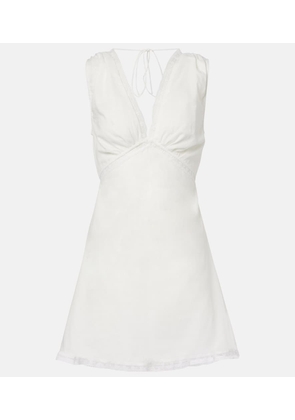 Faithfull Denise cotton voile minidress