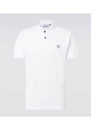 Stone Island Compass cotton pique polo shirt