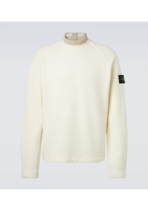 Stone Island Compass cotton fleece sweatshirt