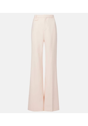 Chloe Virgin wool gabardine flared pants